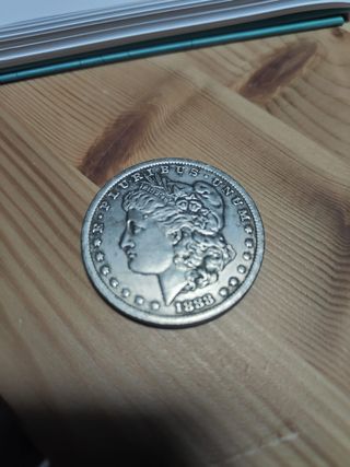 Dólar Plata Morgan 1888