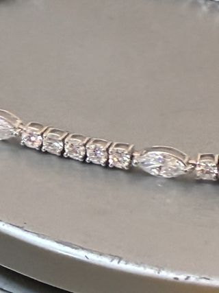 Pulsera Tenis Oro 14k 4.96 Ct Diamantes IGI