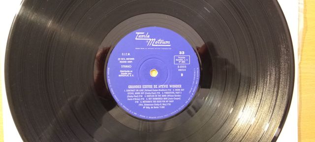 LP Grandes Éxitos Stevie Wonder 1974