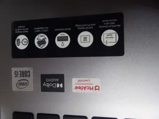 Ordenador Medion Plata y Negro