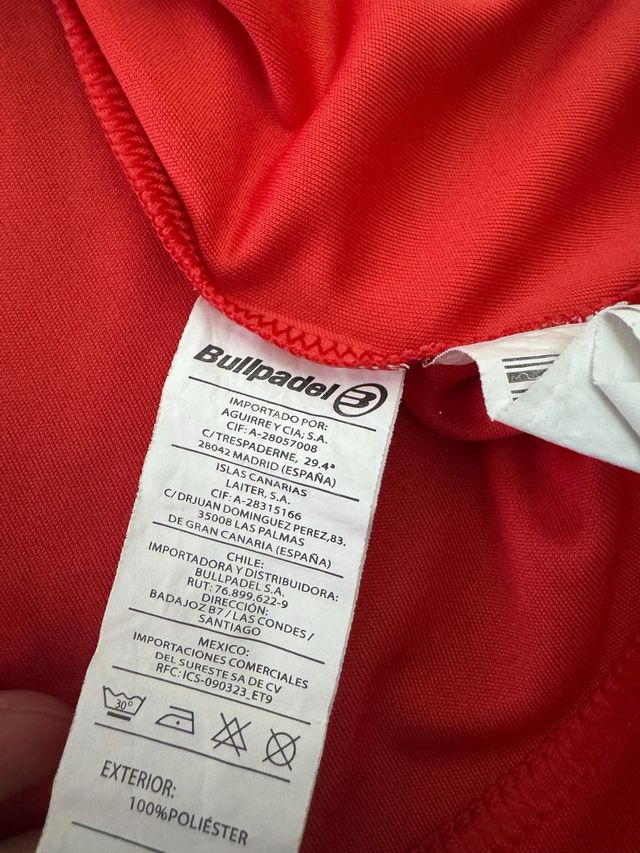 Camiseta Bullpadel Técnica