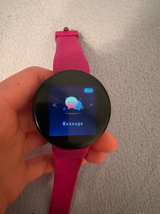 Reloj Inteligente Deportivo Rosa y Negro