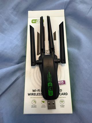 Receptor WiFi 6 y bluetooth 5.3 usb 3.0