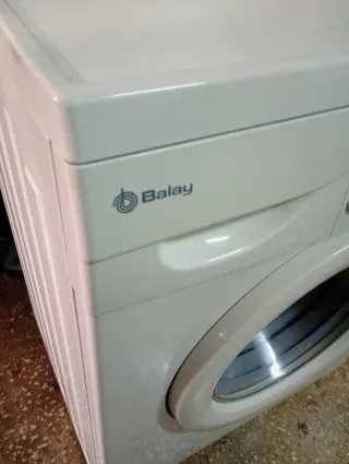 LAVADORA BALAY de 6 kilos y 600 rpm Clase A