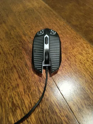 Ratón Gamer Negro con leds