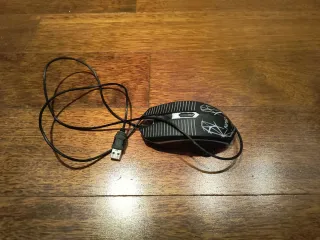 Ratón Gamer Negro con leds