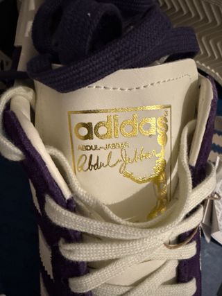 Zapatillas Adidas Jabbar Lo Morado/Blanco