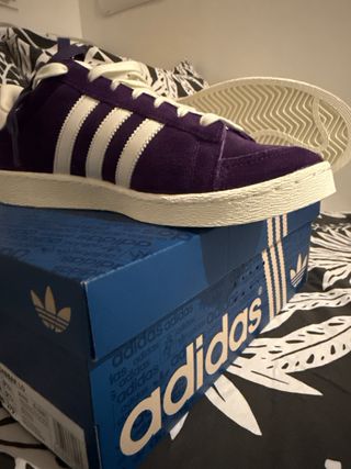 Zapatillas Adidas Jabbar Lo Morado/Blanco