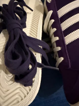 Zapatillas Adidas Jabbar Lo Morado/Blanco