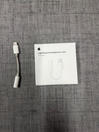 Adaptador Cable Auriculares Conector iPhone ORIGIN