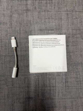 Adaptador Cable Auriculares Conector iPhone ORIGIN