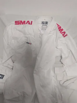 2xKimono Karate Kumite SMAI Blanco talla 4 premium