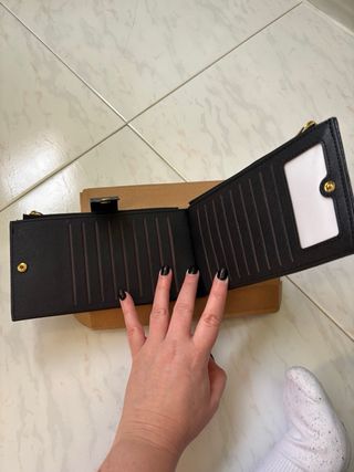 Billetero/monedero Negro