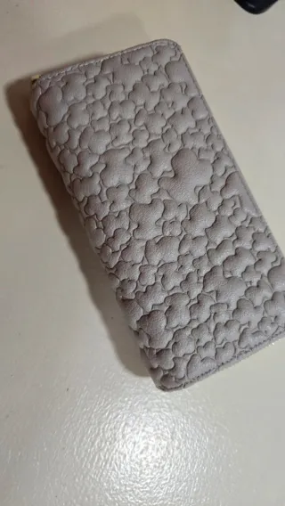 Cartera Billetero TOUS color topo Sin Estrenar