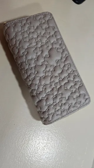 Cartera Billetero TOUS color topo Sin Estrenar