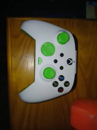 Mando Xbox Blanco y Verde