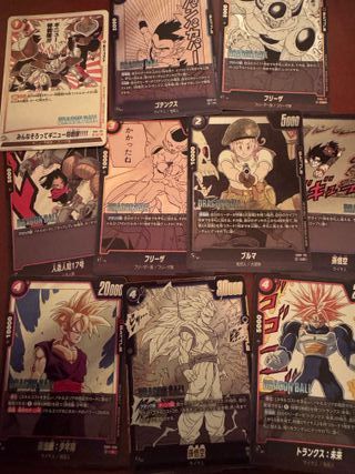 Cartas Dragon Ball Manga Fusión World Japonés