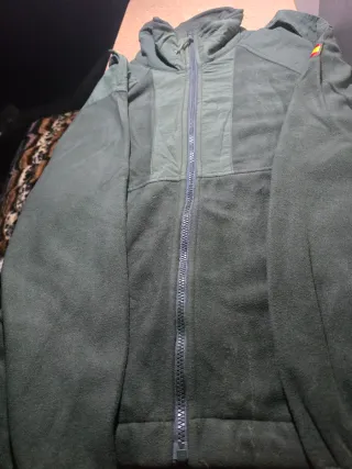 Forro polar militar verde