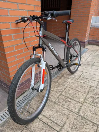 Bicicleta Rockrider Gris