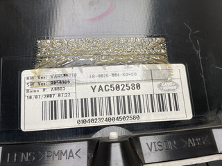 Cuadro Instrumentos Land Rover YAH500210