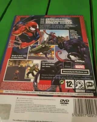 Videojuego Ultimate Spider-Man PS2