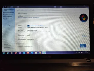 Portátil Asus X55U Negro