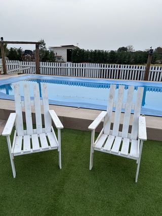Sofá Palets Jardín Madera y mesa con cristal