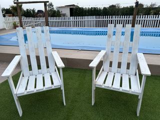 Sofá Palets Jardín Madera y mesa con cristal