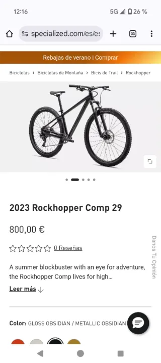 Specialized 29" talla m