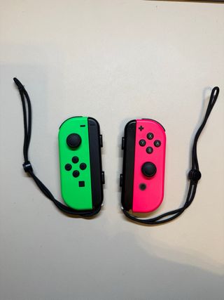 Joy-Con Nintendo Switch Verde y Rosa