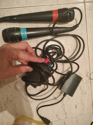 Micrófonos SingStar PS2