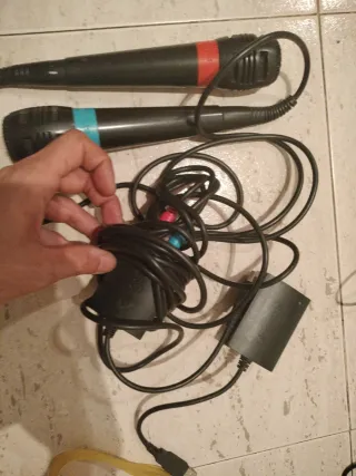 Micrófonos SingStar PS2