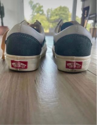 Vans Old Skool Bianche Gialle e Verdi