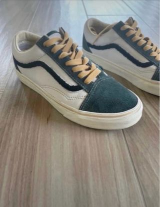 Vans Old Skool Bianche Gialle e Verdi