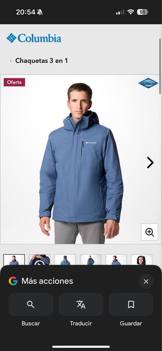 Chaqueta impermeable 3-en-1 Element Blocker III