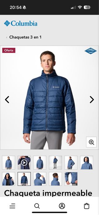 Chaqueta impermeable 3-en-1 Element Blocker III