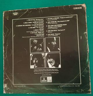 Vinilo Los Beatles 'Let It Be'