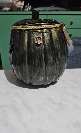 Borsa Zucca Horror Dorata