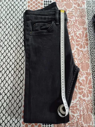 Lote 2 vaqueros grises/negros