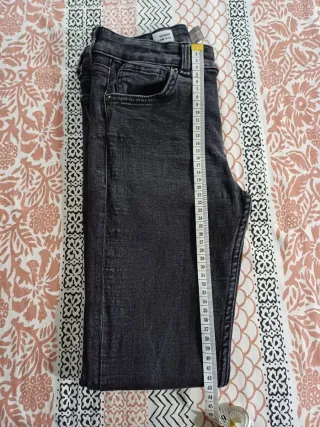 Lote 2 vaqueros grises/negros