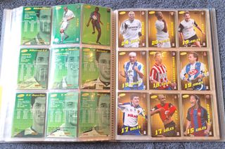 ALBUM MEGACRACKS 2004-05 CON 479 CARDS SIN REPES