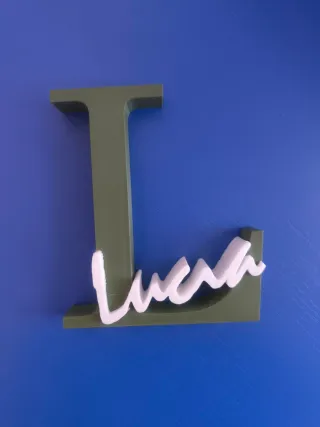 Letras personalizadas