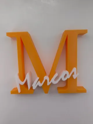 Letras personalizadas