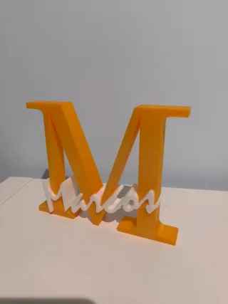 Letras personalizadas