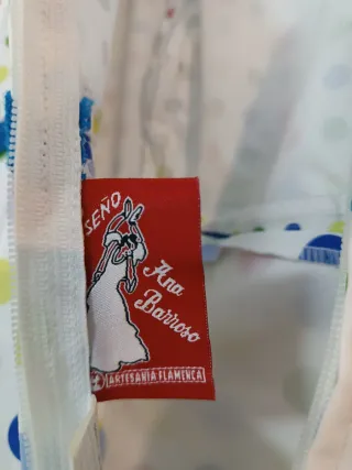 Traje de flamenca lunares