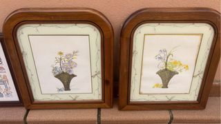 Quince Cuadros Flores Hortensias Decoración