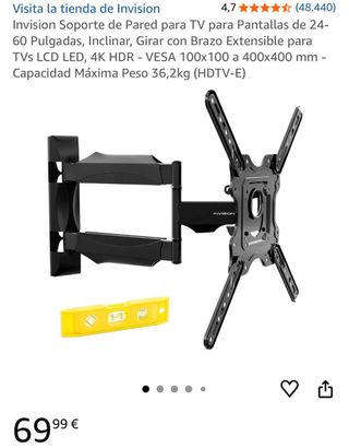 Soporte de Pared televisión