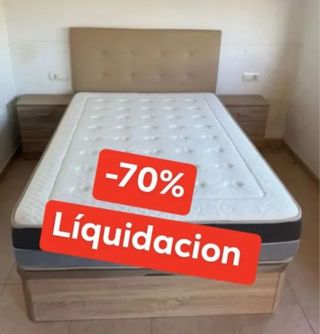 Colchón y Canape  -70% Liquidación