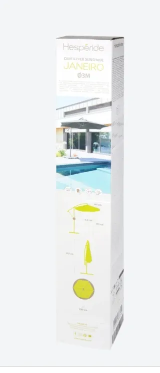 Sombrilla Hesperide Janeiro 3M