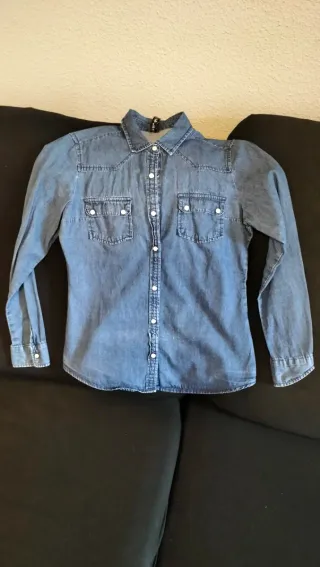 Camisa vaquera mujer